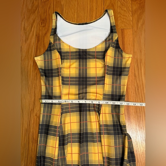 BlackMilk Tartan Grunge Evil Skater Dress - Picture 8 of 10